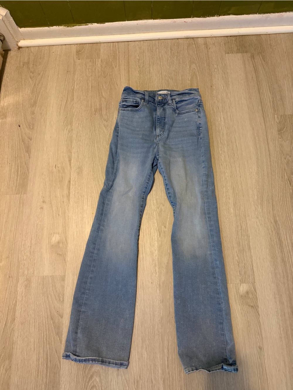 LOFT Light Blue Slim Flare Jeans Size 2P